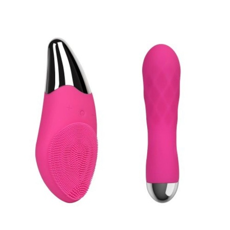 Wibrator i masażer Pro Delight 12,5 cm Różowy - 2