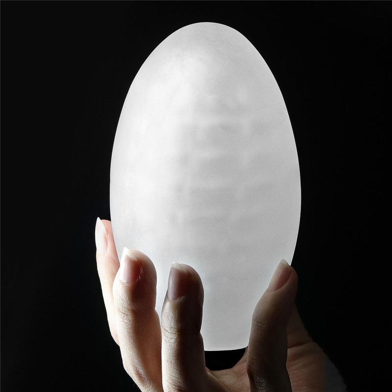 Masturbator Giant Egg Grind Ripples Edition 12,7 cm fioletowy - 2