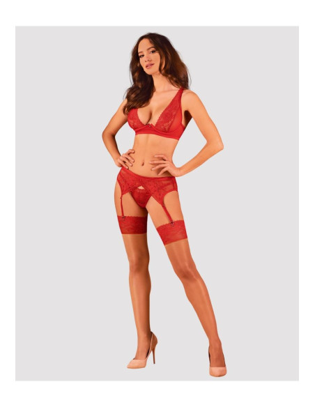 Lacelove komplet 3-częściowy   XS/S