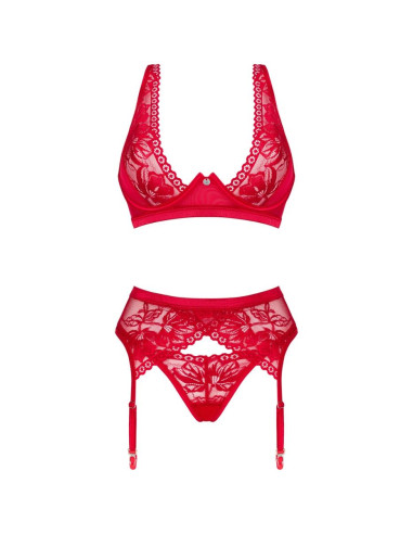 Lacelove komplet 3-częściowy   XS/S