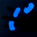 Zestaw 3 pierścieni na penisa Lumino Play - TPE, niebieska poświata, 3 rozmiary (3.8-4.3 cm) - 11
