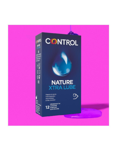 Prezerwatywy-Control Nature Xtra Lube 12""s