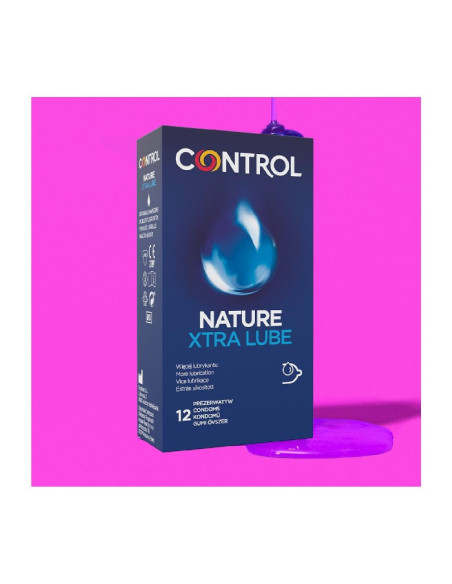 Prezerwatywy-Control Nature Xtra Lube 12""s