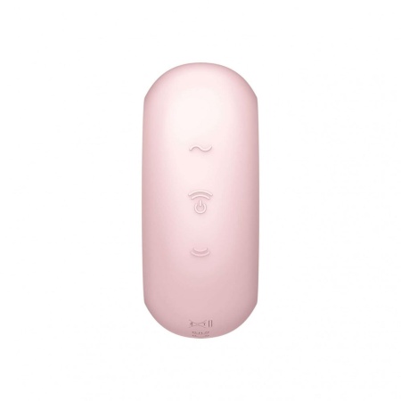 Satisfyer Pro To Go 3 Rose - kompaktowy stymulator łechtaczki z falami powietrza i wibracją - 4