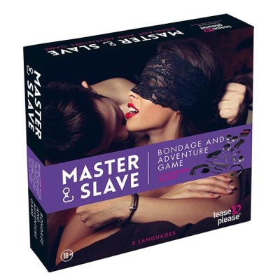 Gra BDSM Master & Slave Bondage Game fioletowa - 1
