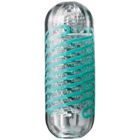 Masturbator Spinner Pixel z manualnym mechanizmem obrotowym, długość 13 cm (17 cm po rozciągnięciu), średnica 4,5 cm - 2
