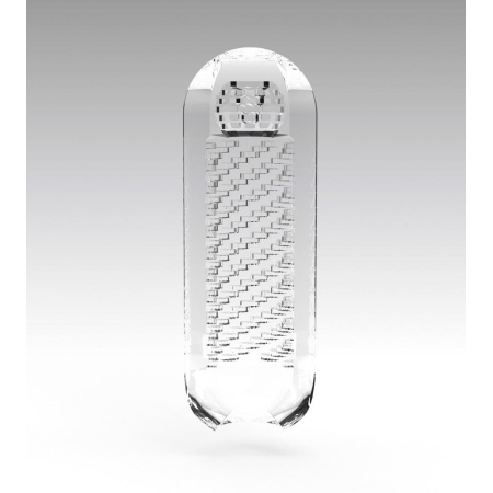 Masturbator Spinner Pixel z manualnym mechanizmem obrotowym, długość 13 cm (17 cm po rozciągnięciu), średnica 4,5 cm - 4