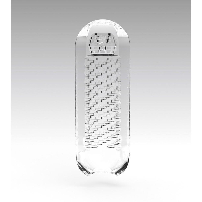 Masturbator Spinner Pixel z manualnym mechanizmem obrotowym, długość 13 cm (17 cm po rozciągnięciu), średnica 4,5 cm - 5