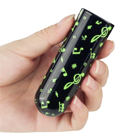 Masażer punktowy Rechargeable Glow-in-the-dark Music Massager 2,5 x 8,4 cm - 9