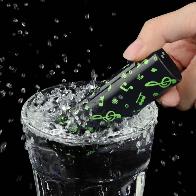 Masażer punktowy Rechargeable Glow-in-the-dark Music Massager 2,5 x 8,4 cm - 12