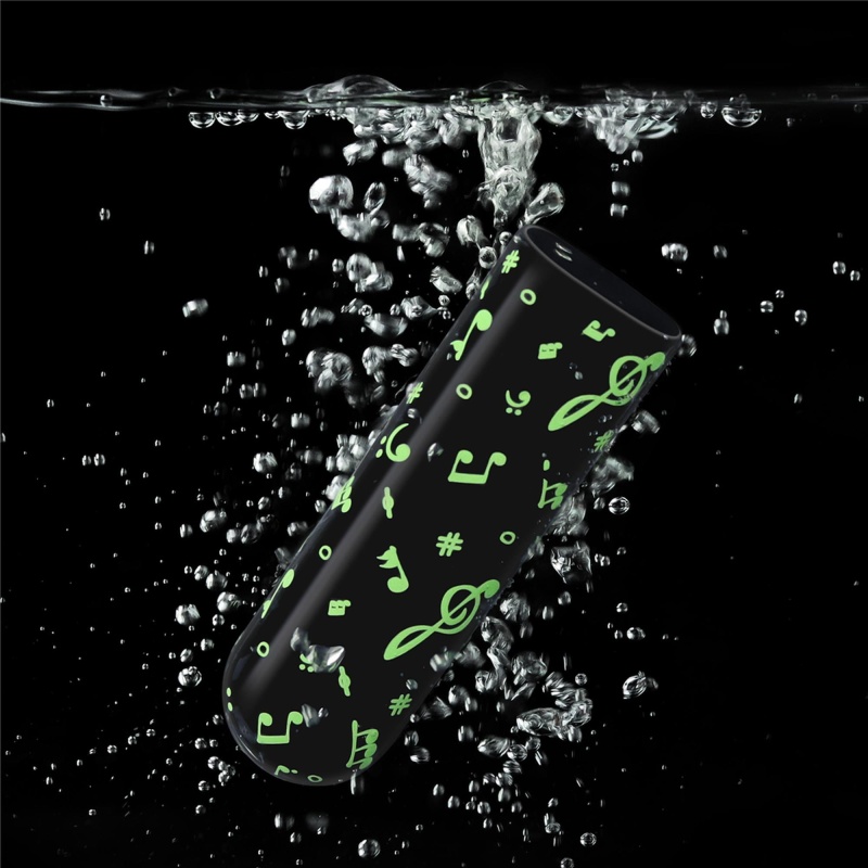 Masażer punktowy Rechargeable Glow-in-the-dark Music Massager 2,5 x 8,4 cm - 13
