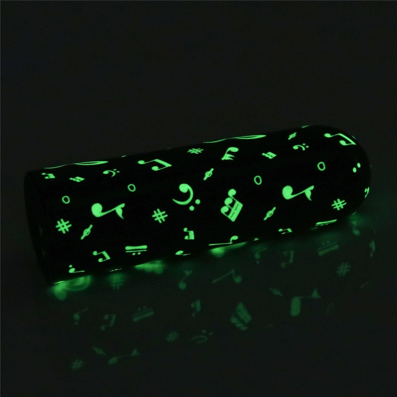Masażer punktowy Rechargeable Glow-in-the-dark Music Massager 2,5 x 8,4 cm - 15