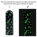 Masażer punktowy Rechargeable Glow-in-the-dark Music Massager 2,5 x 8,4 cm - 18