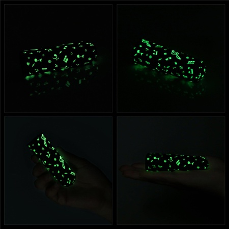 Masażer punktowy Rechargeable Glow-in-the-dark Music Massager 2,5 x 8,4 cm - 20