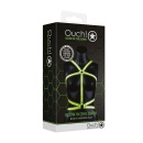 Body Harness - Glow in the Dark - Neon Green/Black - - 3