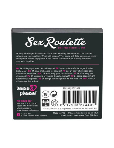 Sex Roulette Love & Marriage (NL-DE-EN-FR-ES-IT-PL-RU-SE-NO)