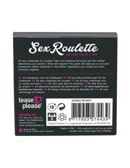 Sex Roulette Love & Marriage (NL-DE-EN-FR-ES-IT-PL-RU-SE-NO)
