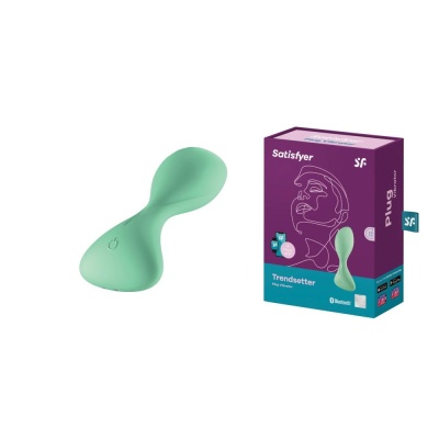 Plug-Vibrator Trendsetter Connect App (Light Green) - 1