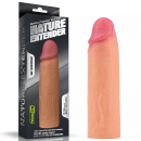Nature Extender 16.5 cm – Silikonowa Nakładka na Penisa - 1