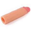 Nature Extender 16.5 cm – Silikonowa Nakładka na Penisa - 4