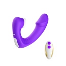Masażer erotyczny Joy Purple z pilotem - 9 funkcji wibracji, 2 silniki, wymiary 14 × 3,5 × 9,3 cm - 1