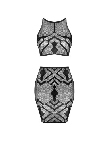 Bielizna-K101 top i spódnica  S/M/L