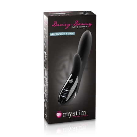Wibrator z elektrostymulacją Daring Danny z dwoma silnikami 27 cm - 2