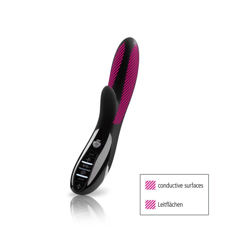Wibrator z elektrostymulacją Daring Danny z dwoma silnikami 27 cm - 3