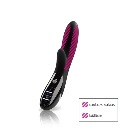 Wibrator z elektrostymulacją Daring Danny z dwoma silnikami 27 cm - 3