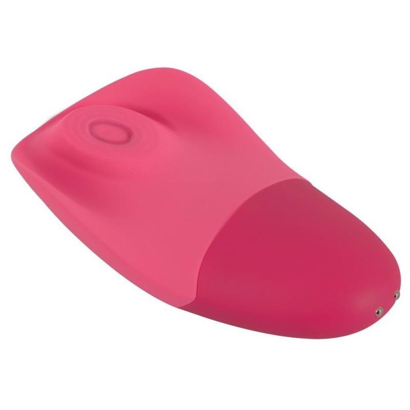 Masażer do łechtaczki typu lay-on Pulsating V z funkcją thumping, 11,7 cm - 3