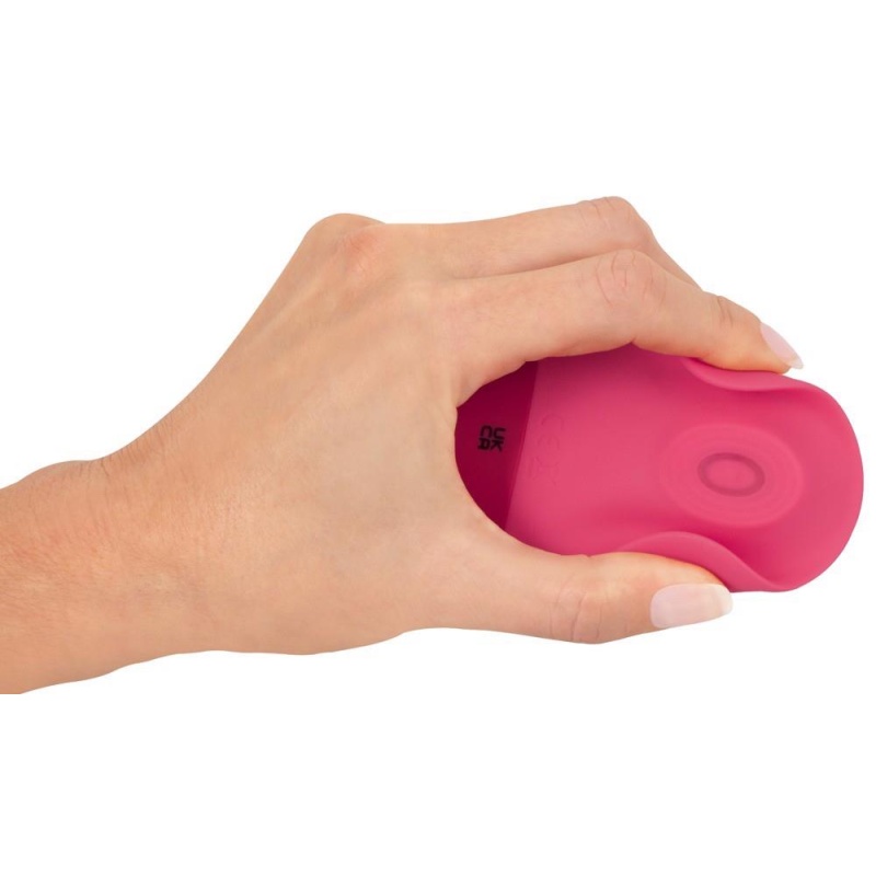 Masażer do łechtaczki typu lay-on Pulsating V z funkcją thumping, 11,7 cm - 7