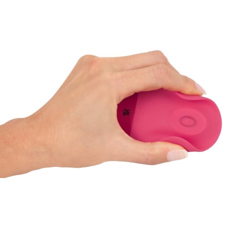 Masażer do łechtaczki typu lay-on Pulsating V z funkcją thumping, 11,7 cm - 7