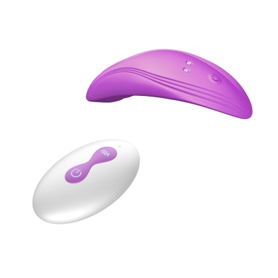Ultrathin Wearable remote mini vibe PURPLE - 1