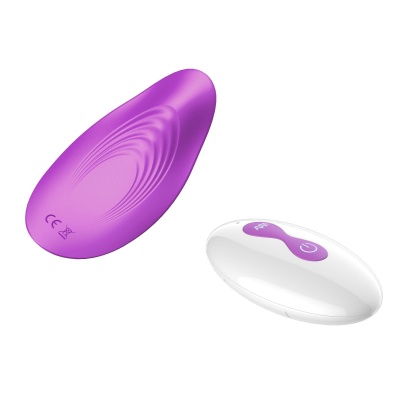 Ultrathin Wearable remote mini vibe PURPLE - 1 2