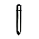 Wibrator Bullet Long 10 prędkości Srebrny 9 cm x 1,7 cm - 1