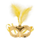 Maska wenecka Venetian Mask Gold 23 cm - 1