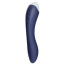 Stymulator łechtaczki Fairyland Navy Blue z ruchomym języczkiem i stymulatorem punktu G, silikon medyczny, 195 × 50 × 40 mm - 4