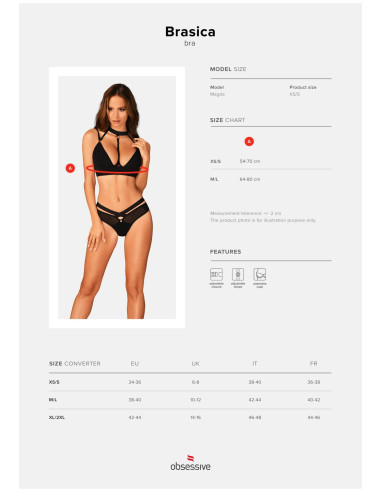 Bielizna-Brasica biustonosz  XS/S