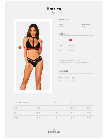 Bielizna-Brasica biustonosz  XS/S