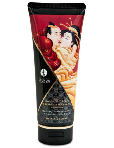 Massage Cream Sparkling Strawberry Wine