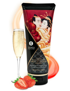 Massage Cream Sparkling Strawberry Wine 2