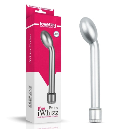 Wibrator punktu G iWhizz Probe 21 cm Srebrny - 1