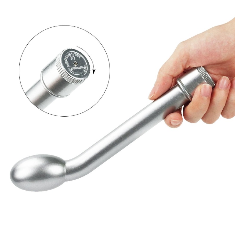 Wibrator punktu G iWhizz Probe 21 cm Srebrny - 6
