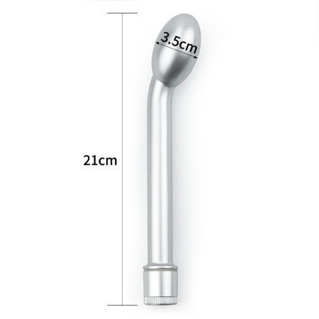Wibrator punktu G iWhizz Probe 21 cm Srebrny - 7