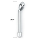 Wibrator punktu G iWhizz Probe 21 cm Srebrny - 7