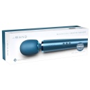 Różdżka do masażu Le Wand Pacific Blue z ruchomą głowicą silikonową o średnicy 6,3 cm i długością całkowitą 33,5 cm - 1