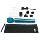 Różdżka do masażu Le Wand Pacific Blue z ruchomą głowicą silikonową o średnicy 6,3 cm i długością całkowitą 33,5 cm - 7