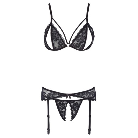 Lace Suspender Set L - 6