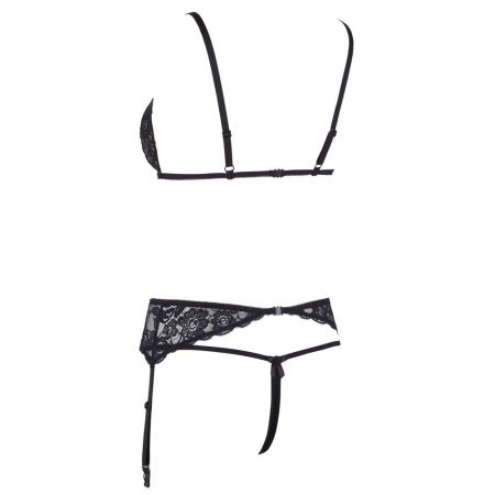 Lace Suspender Set L - 7