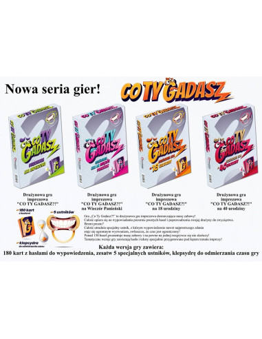 Gra-CO TY GADASZ! - na Wieczór Panieński